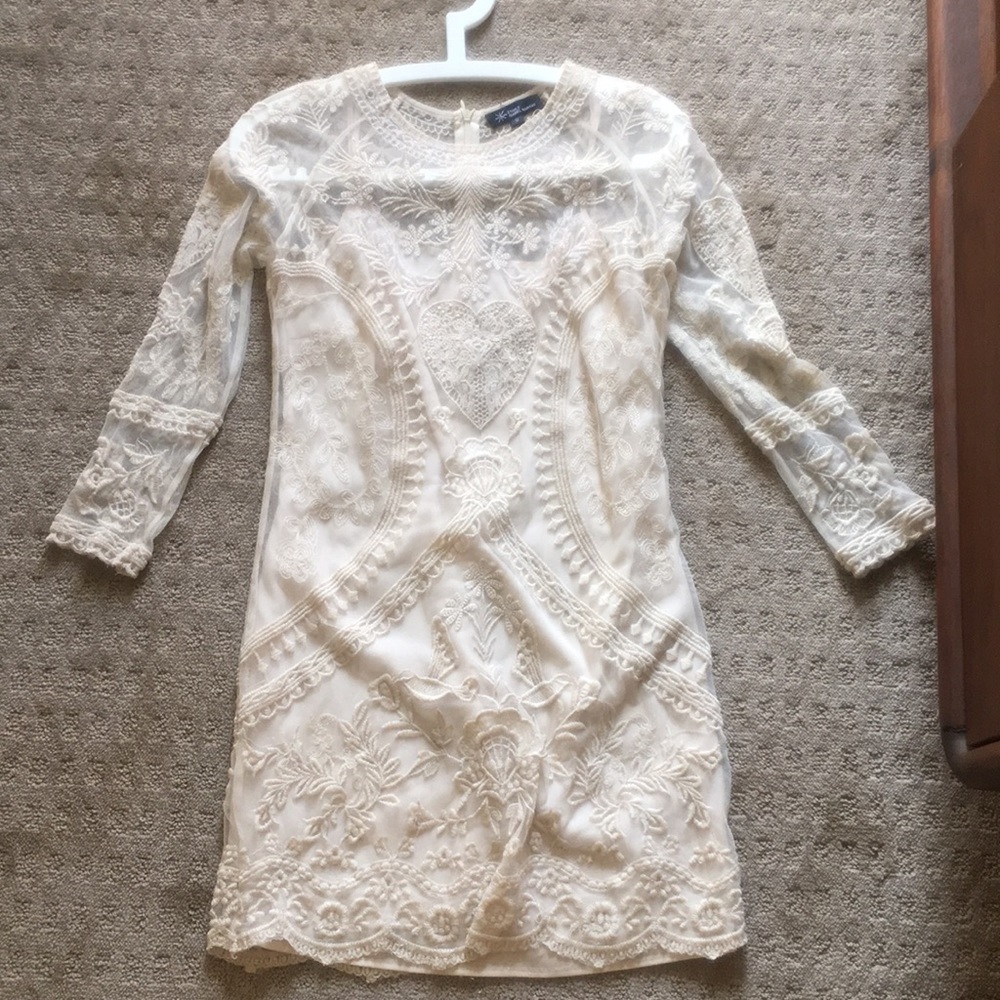 Isabel Marant Etoile lace embroidered dress